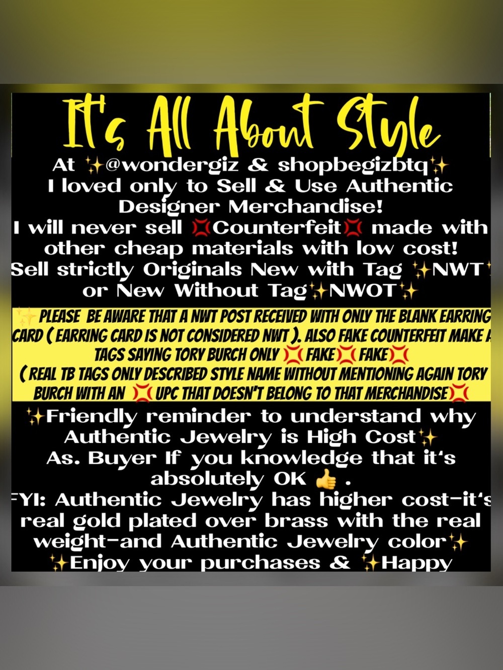 Shop Be Giz Btq, invites you to see pictures of my collections for Sale Now